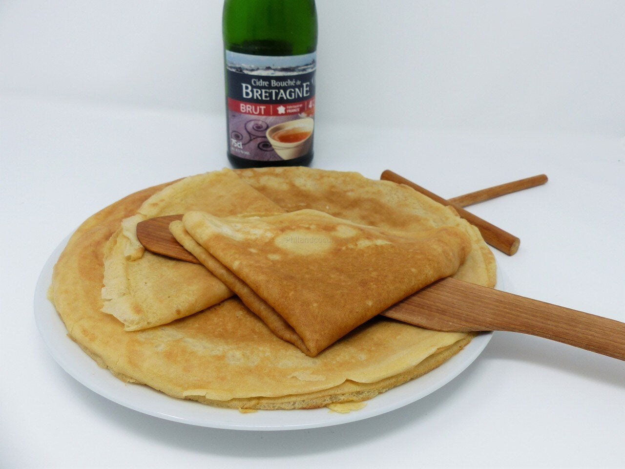 Crêpes aromatisées au cidre