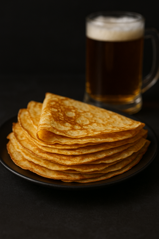 Galettes aromatisées à la bière