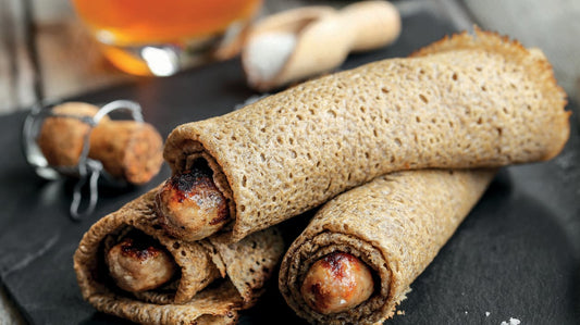 Galette-saucisse (saucisse de porc)